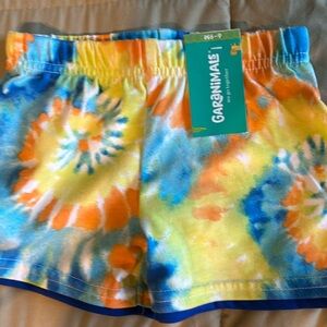 shorts/top set-6-9 month-tie dye short top/bottom pic 1top/1bottom